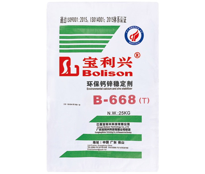 Estabilizador de calcio y zinc ecológicoB-668(T)